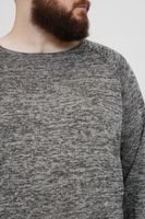 classique BLEND BHDan BT homme pull maille fine avec col rond pull en maille 20713439ME-200277 Gris
