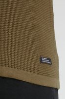 klassischer BLEND BHPullover Herren Grobstrickpullover mit Rundhals Strickpullover 20712645-171118 Grau