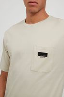 klassisches SOLID SDVicente Herren T-Shirt mit Rundhals Shirt 21106125-130401 Beige