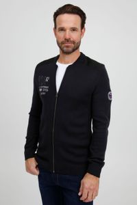 classique FQ1924 FQErland homme veste zippée avec col montant veste 21900122-ME-193911 Noir