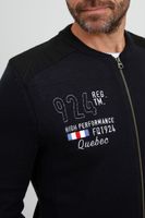 classique FQ1924 FQErland homme veste zippée avec col montant veste 21900122-ME-193911 Noir