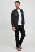 classique FQ1924 FQErland homme veste zippée avec col montant veste 21900122-ME-200278 Gris