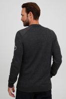 classique FQ1924 FQErland homme veste zippée avec col montant veste 21900122-ME-200278 Gris