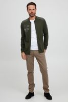 classique FQ1924 FQErland homme veste zippée avec col montant veste 21900122-ME-190413 Vert