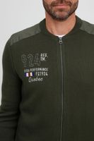 classique FQ1924 FQErland homme veste zippée avec col montant veste 21900122-ME-190413 Vert
