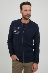 classique FQ1924 FQErland homme veste zippée avec col montant veste 21900122-ME-193923 Bleu