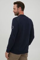 classique FQ1924 FQErland homme veste zippée avec col montant veste 21900122-ME-193923 Bleu