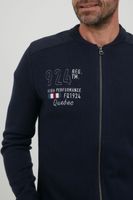 classique FQ1924 FQErland homme veste zippée avec col montant veste 21900122-ME-193923 Bleu
