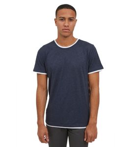 classique 11 PROJECT PRVenanzio homme T-shirt avec col rond T-shirt homme 20714124ME-1940241 Bleu