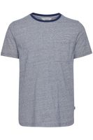 classic SOLID SDAnton men's T-shirt with crew neck shirt 21106482-193937 Blue