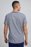 classic SOLID SDAnton men's T-shirt with crew neck shirt 21106482-193937 Blue