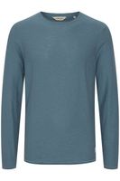 klassischer 11 PROJECT PRFriko Herren Feinstrickpullover mit Rundhals Strickpullover 20714436ME-184217 Blau