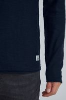 klassischer 11 PROJECT PRFriko Herren Feinstrickpullover mit Rundhals Strickpullover 20714436ME-194024 Blau