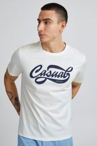 classique CASUAL FRIDAY CFThor homme T-shirt avec col rond T-shirt homme 20504281-114201 Blanc