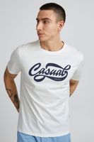 classique CASUAL FRIDAY CFThor homme T-shirt avec col rond T-shirt homme 20504281-114201 Blanc