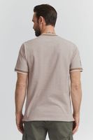 classique FQ1924 FQIikay homme T-shirt avec col rond T-shirt homme 21900187-ME-171113 Marron