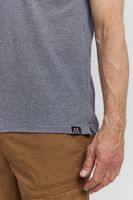 clásica FQ1924 FQIikay hombre camiseta con cuello redondo camiseta hombre 21900187-ME-193923 Azul