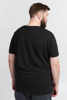 classica SOLID SDBedo BT uomo T-shirt con scollo a V T-shirt uomo 21300881-ME-194007 Nero