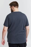 classic SOLID SDBedo BT men's T-shirt with V-neck shirt 21300881-ME-1940101 Blue