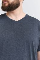 classic SOLID SDBedo BT men's T-shirt with V-neck shirt 21300881-ME-1940101 Blue