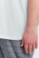 klassisches SOLID SDBedo BT Herren T-Shirt mit V-Ausschnitt Shirt 21300881-ME-110601 Weiß