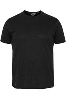 classique SOLID SDBedonno BT homme T-shirt avec col rond T-shirt homme 21300883-ME-194007 Noir