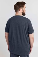 klassisches SOLID SDBedonno BT Herren T-Shirt mit Rundhals Shirt 21300883-ME-1940101 Blau