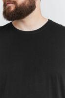 clásica SOLID SDBedon BT hombre camiseta de manga larga con cuello redondo camiseta de manga larga hombre 21300882-ME-194007 Negro