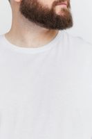 clásica SOLID SDBedon BT hombre camiseta de manga larga con cuello redondo camiseta de manga larga hombre 21300882-ME-110601 Blanco