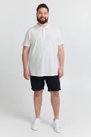clásico SOLID SDBanjo BT hombre polo con tapeta de 3 botones camiseta polo 21300884-ME-790001 Blanco