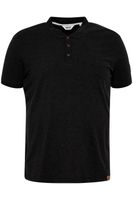 clásico SOLID SDTrip BT hombre polo con tapeta de 3 botones camiseta polo 21300885-ME-799000 Negro