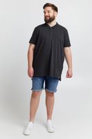 clásico SOLID SDTrip BT hombre polo con tapeta de 3 botones camiseta polo 21300885-ME-798288 Gris