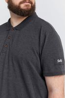 clásico SOLID SDTrip BT hombre polo con tapeta de 3 botones camiseta polo 21300885-ME-7989915 Azul