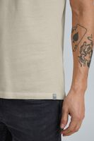 classic BLEND BHBenedikt men's T-shirt with crew neck shirt 20714408ME-141107 Grey