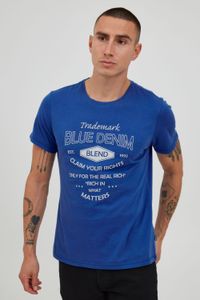 klassisches BLEND BHAdam Herren T-Shirt mit Rundhals Shirt 20714404ME-194050 Blau