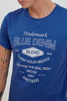 klassisches BLEND BHAdam Herren T-Shirt mit Rundhals Shirt 20714404ME-194050 Blau