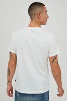 classic BLEND BHAdam men's T-shirt with crew neck shirt 20714404ME-110602 White