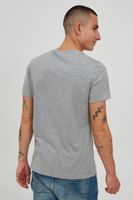 clásica BLEND BHAdam hombre camiseta con cuello redondo camiseta hombre 20714404ME-200274 Gris