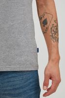 clásica BLEND BHAdam hombre camiseta con cuello redondo camiseta hombre 20714404ME-200274 Gris