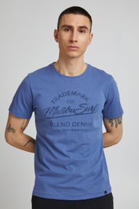 classique BLEND BHAmatus homme T-shirt avec col rond T-shirt homme 20714728ME-183928 Bleu