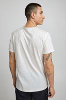 classique BLEND BHAmatus homme T-shirt avec col rond T-shirt homme 20714728ME-110602 Blanc