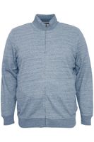 classique BLEND BHLenner BT homme veste sweat avec col montant veste 20714929ME-194013 Bleu