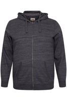 classique BLEND BT Velno homme veste à capuche avec fermeture zippée veste sweat 20714928ME-194007 Noir