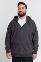 classique BLEND BT Velno homme veste à capuche avec fermeture zippée veste sweat 20714928ME-194007 Noir