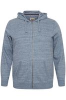 classic BLEND BT Velno men's hooded jacket with zipper sweat jacket 20714928ME-194013 Blue