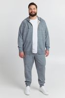 classic BLEND BT Velno men's hooded jacket with zipper sweat jacket 20714928ME-194013 Blue