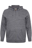 classique BLEND BT Velno homme veste à capuche avec fermeture zippée veste sweat 20714928ME-200277 Gris