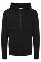 klassische 11 PROJECT PRAnnir Herren Sweatjacke mit Reißverschluss Jacke 20715241ME-194007 Schwarz