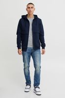 classic 11 PROJECT PRAnnir men's sweat jacket with zipper jacket 20715241ME-194024 Blue