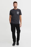 classico FQ1924 FQHarris uomo pantaloni cargo con bottone e zip pantaloni casual 21900476-ME-193911 Nero